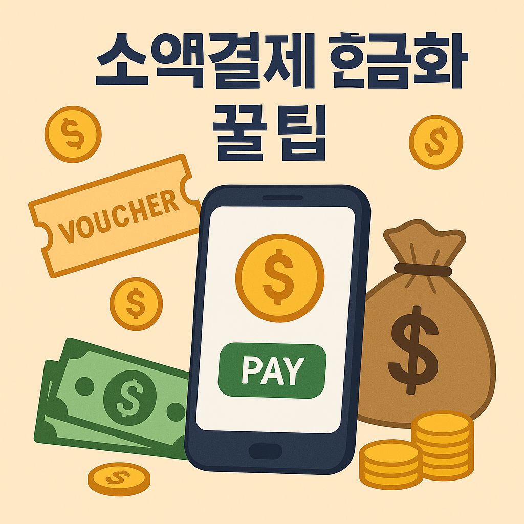 소액결제 현금화 꿀팁 1 소액결제